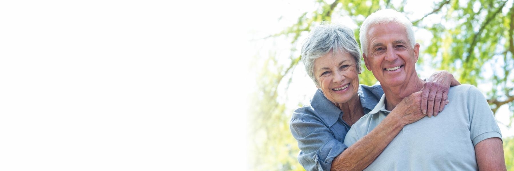 Older Couple Smiling | Dental Implants Bangor ME